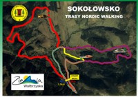 Mapka I Festiwalu Nordic Walking w Sokołowsku